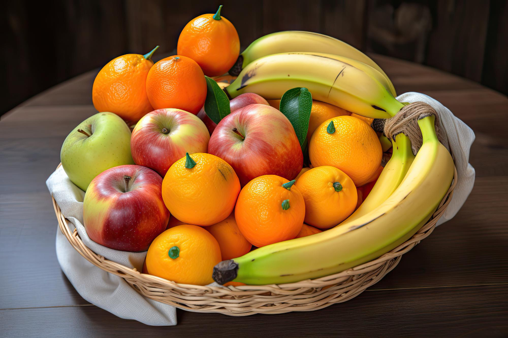 Fresh fruits such as apples and pears are a great portable source of fiber.