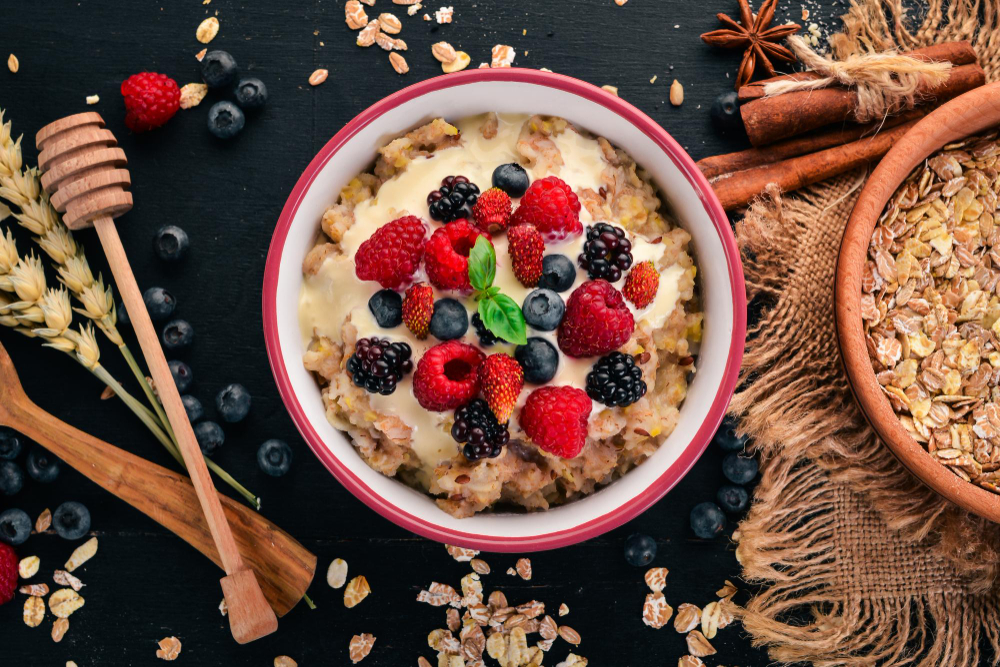 A healthy day starts with a healthy breakfast! Get a healthy start to your day with these breakfast ideas